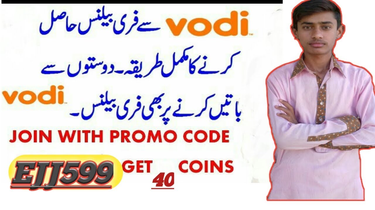 How to get free balance with vodi app urdu Hindi 2018