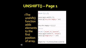 JavaScript Array Functions - Tutorial - UI UX Docs P2 Shorts10