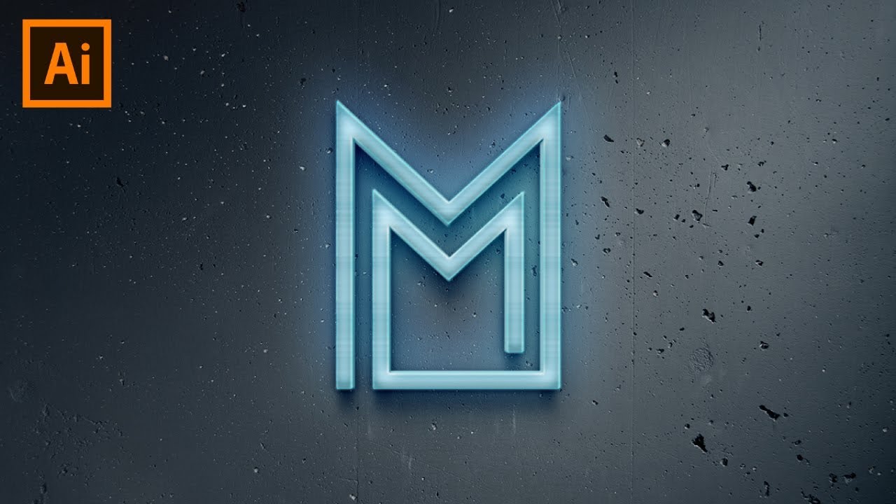 double m letter logo