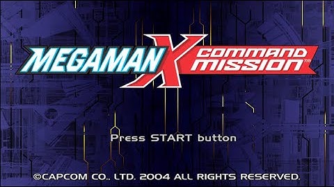 Mega Man X: Command Mission (PS2) - Longplay Full Game