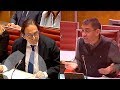 Rifirrafe con Juan Carlos Monedero en la comisión por la financiación de partidos en el Senado