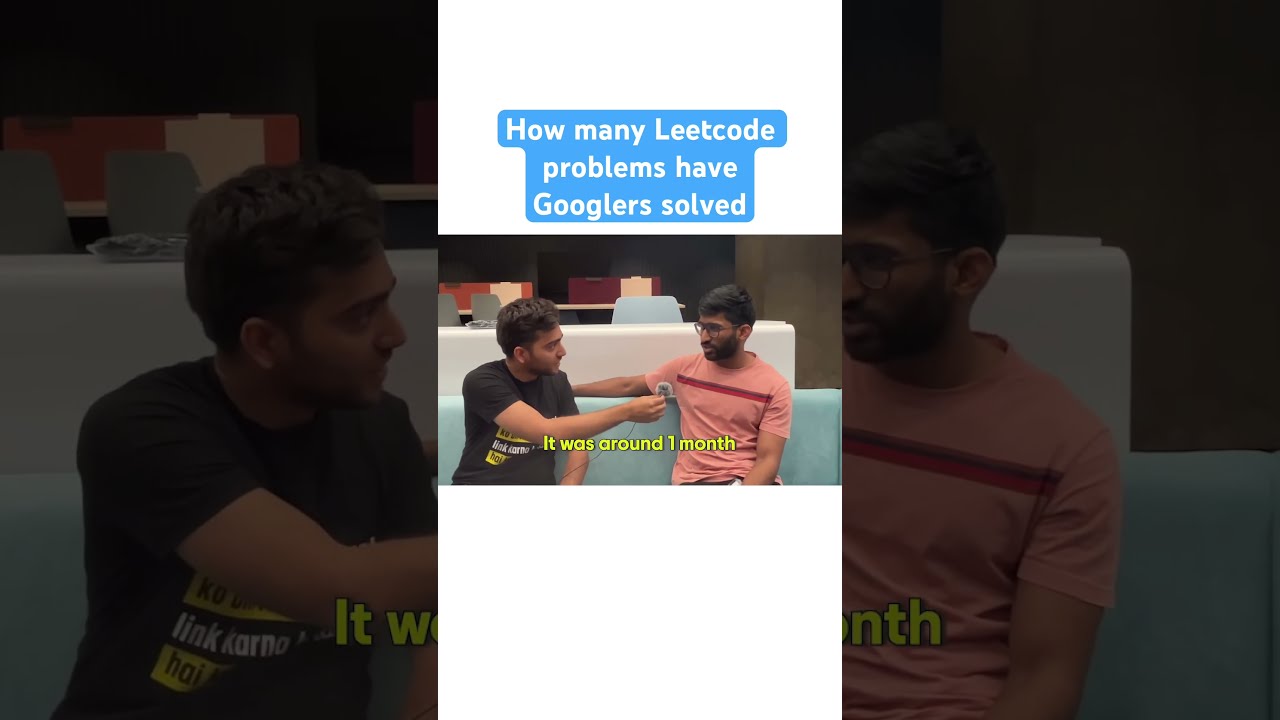 How Many Leetcode Problems Googlers Have Solved Sde Google