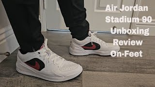 Nike Air Jordan Stadium 90 Unboxing, Review, \u0026 On Feet in 2025 HD 1080p