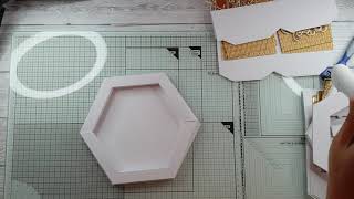 Tonic Hexagon Light Up box Part 3 to fit largest memory book.