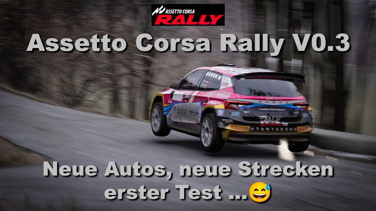 Assetto Corsa Rally V0.3 - erste Eindrücke