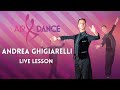 Andrea ghigiarelli live lesson on airdance app