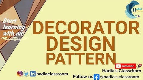 Decorator Design Pattern with real-life Examples | Tutorial 20 (Hindi) | Software Design Patterns