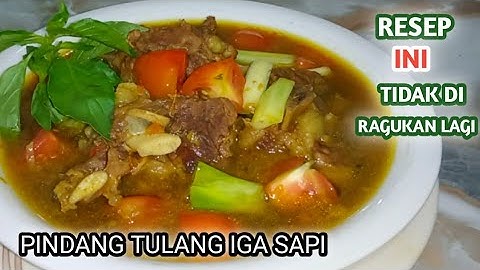 PINDANG TULANG IGA SAPI MANTUL,,KHAS PALEMBANG #pindangmeranjatikanpatin