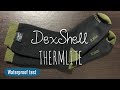 DexShell THERMLITE Waterproof test デックスシェル　防水テスト　登山用防水靴下