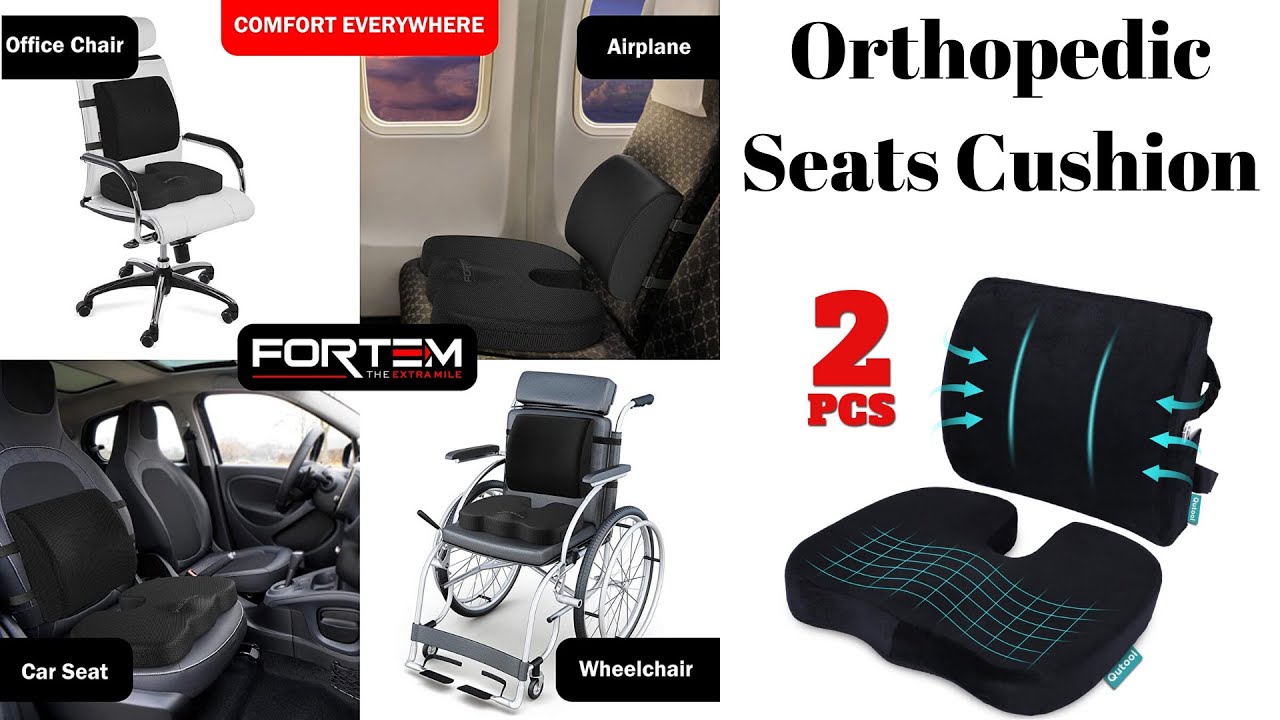 Best Orthopedic Seats Cushion for Car Seat , Office Chair in 2020 - YouTube