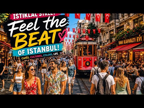 You Won’t Believe How Alive This Street Is! 🇹🇷 | Istanbul’s Famous Istiklal Street 4K Summer Walk