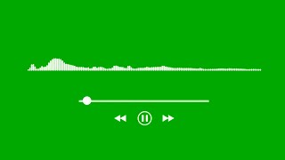 New Green Screen Line Audio Spectrum  Top Audio Spectrum Effect 2020
