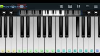 🌿🌿🌿Малиновый звон 🌿🌿🌿 Николай Гнатюк 🌿🌿🌿 mobile piano tutorial 👍