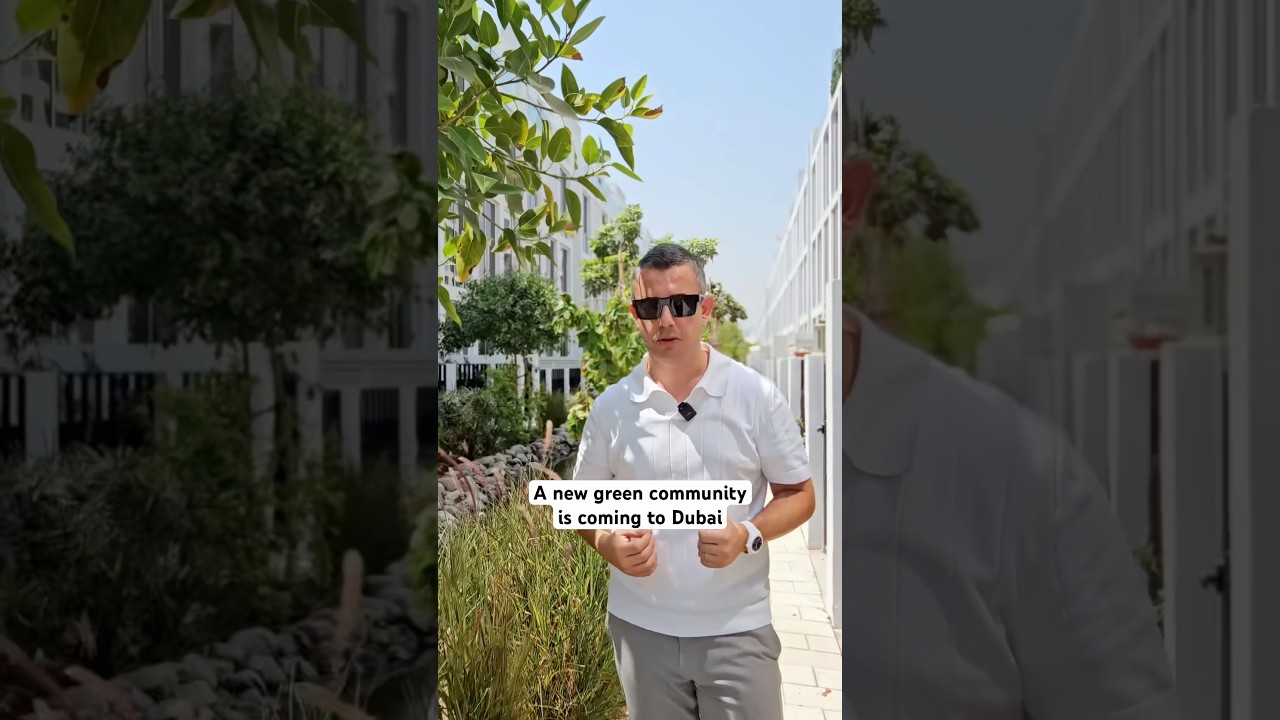 A New Green Community Is Coming to Dubai #realestate #dubai #dubairealestate #dubaicommunity