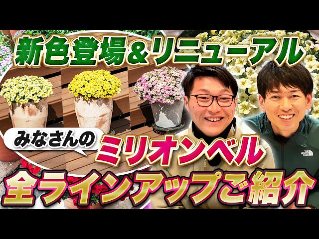 ミリオンベル全品種】新品種＆ユーザー画像ご紹介【春ガーデニング