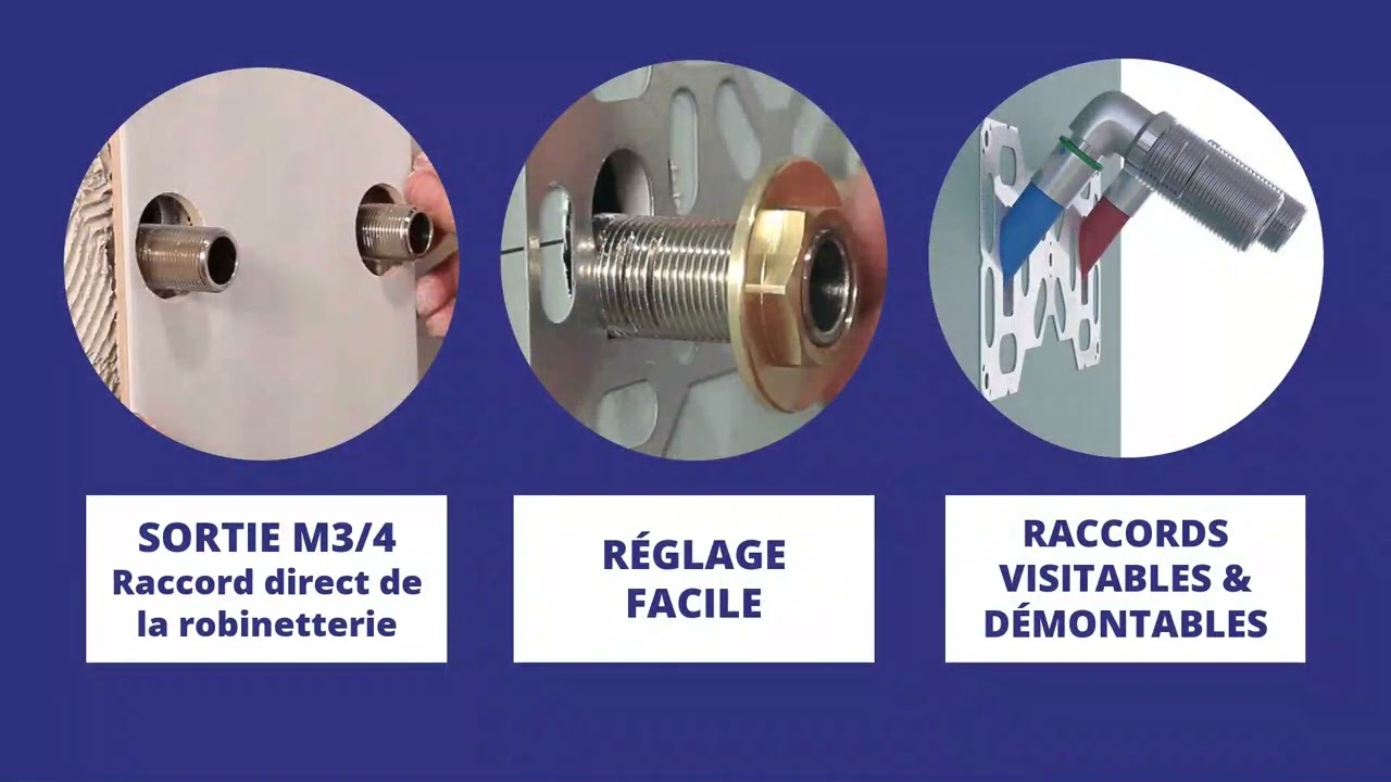 ▶️ Quel platine douche PER choisir ? Watts explique la fixation ROBIFIX  Plus robinetterie / Artibat 