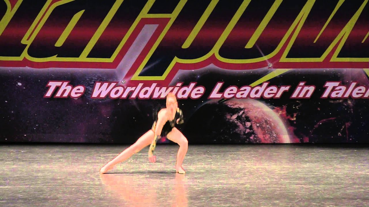 Ondine Mirosch - 13 years. Contemporary Solo. - YouTube