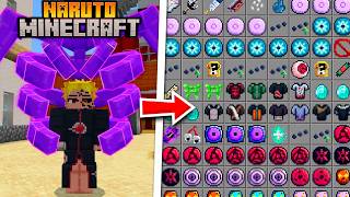 ATUALIZOU MELHOR Addon  NARUTO ST COM NOVOS JUTSU E BARION  Minecraft PE 26.21+