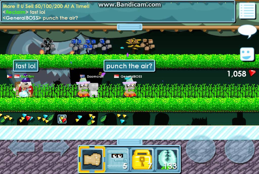 Growtopia hacks(float+ speed punch) - YouTube