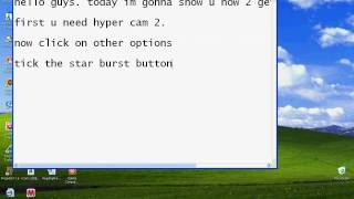 cursor effects on hypercam 2