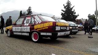 Tofaş Doğan Lastik Yakma