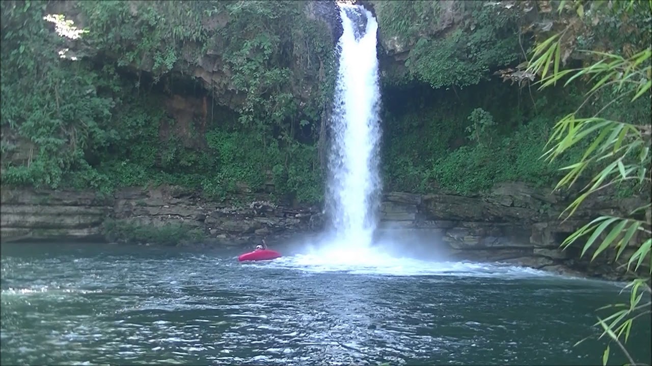 Kayaking video San Pedro Falls near Tlapacoyan Mexico