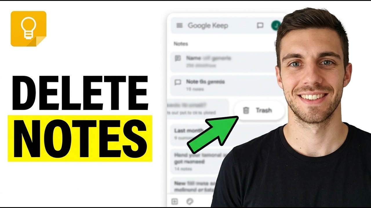 Remove Note How to Delete Notes in Google Keep 2026 (Remove Notes Easily) - YouTube