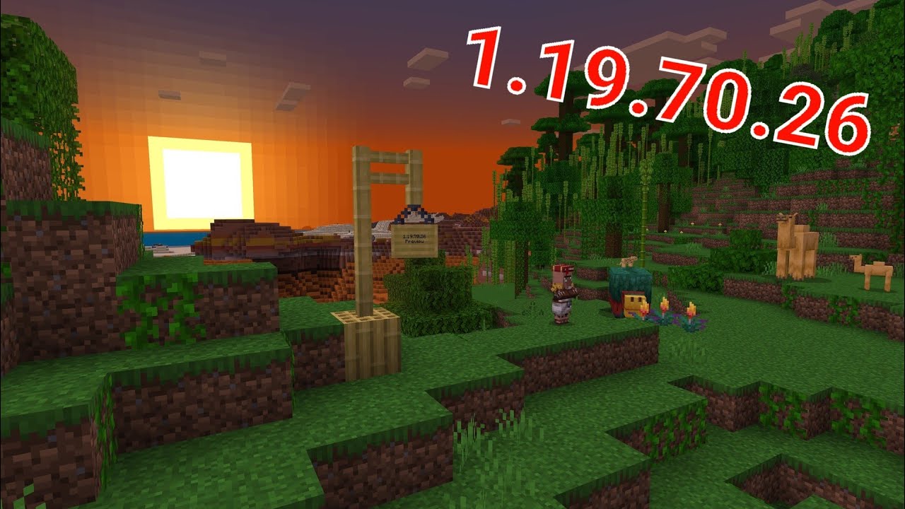 SAIU ATUALIZAÇÃO DO MINECRAFT PE 1.19.70.26 - Minecraft Bedrock Mcpe ...