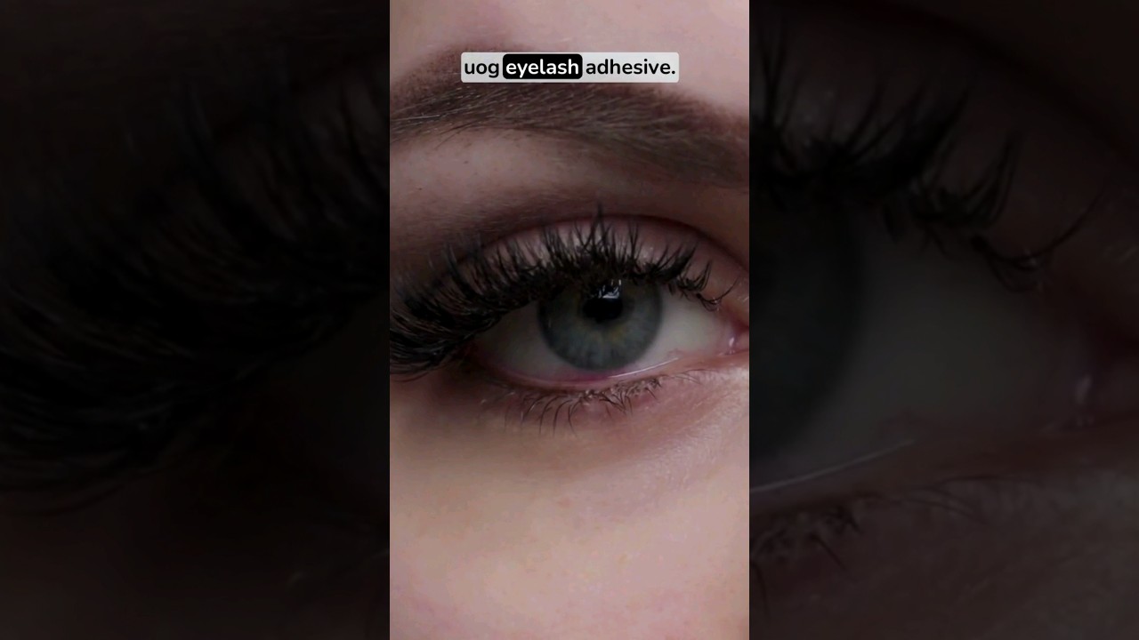 Allergy-Free, Waterproof, And Long-Lasting Eyelash Adhesive. 