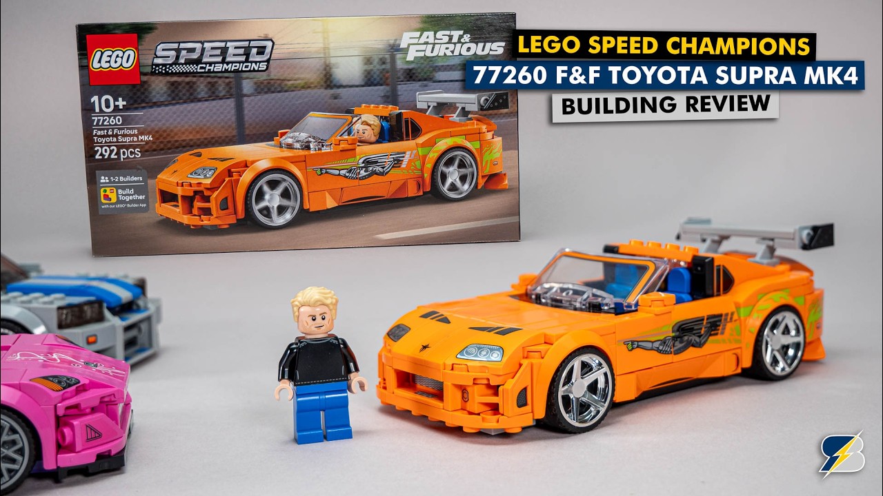 LEGO Speed Champions 77260 Fast & Furious Toyota Supra MK4