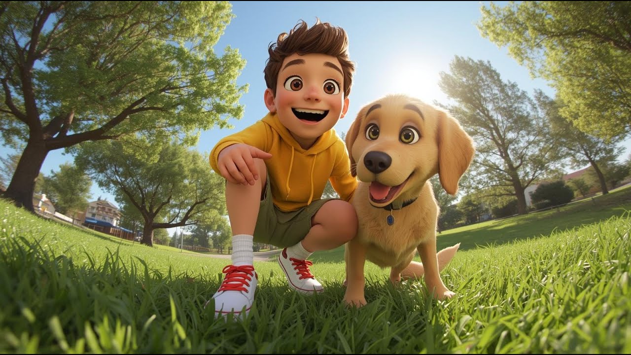 Leo and Max’s Kind Adventure | Heartwarming Kids Friendship Story 🐶✨
