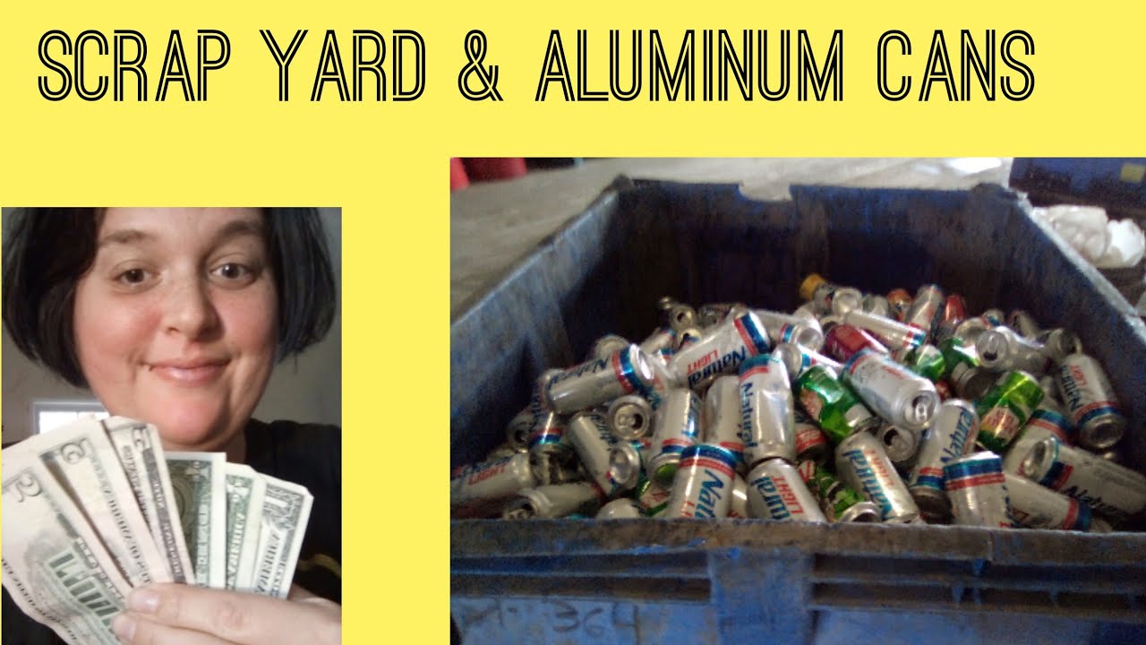 picking up aluminum cans /scrap yard YouTube