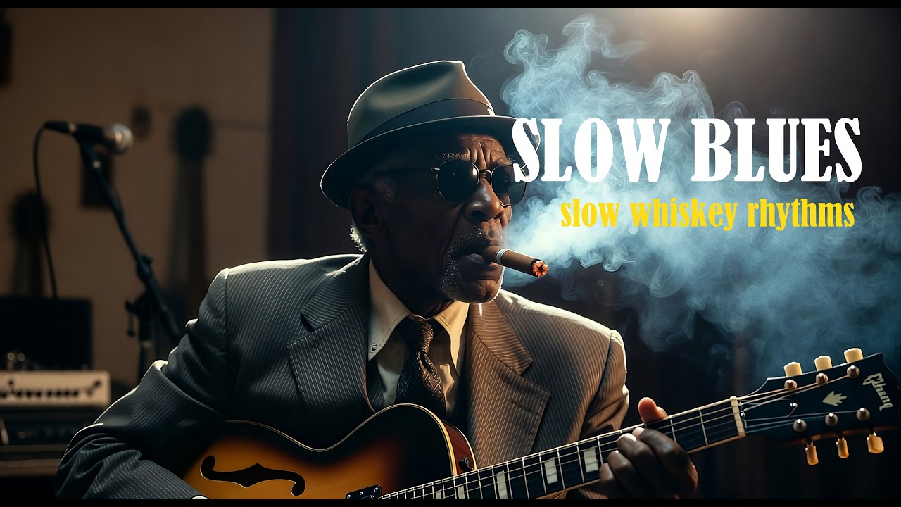 Blues Music️ 🎧 Slow Whiskey Rhythms For A Fading Hope ️🎧 Slow Blues