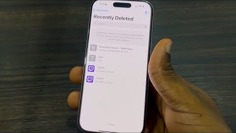 iOS 18: How to Recover Deleted Passwords on iPhone