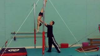 Stalder preparation using sweet spot (Under bar swinging)