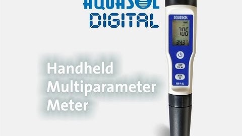 AQUASOL DIGITAL - How to use Multiparameter Meter Lite