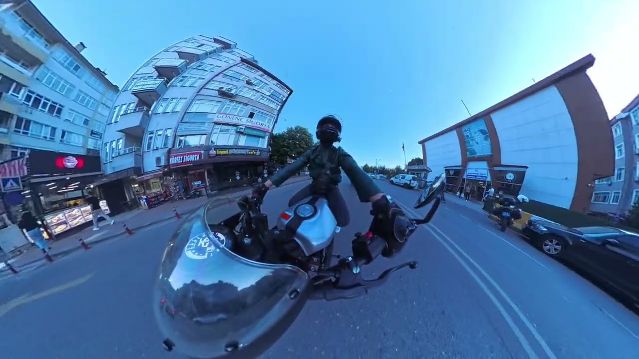 BRIXTON CROSSFIRE 125 - TRIUMPH STREET TWIN 900 | İZMİT | INSTA360 X4