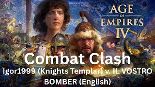 Combat Clash - Igor1999 (Knights Templar) vs  IL VOSTRO BOMBER (English) screenshot 2