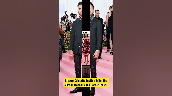 Bizarre Celebrity Fashion Fails: The Most Outrageous Red Carpet Looks