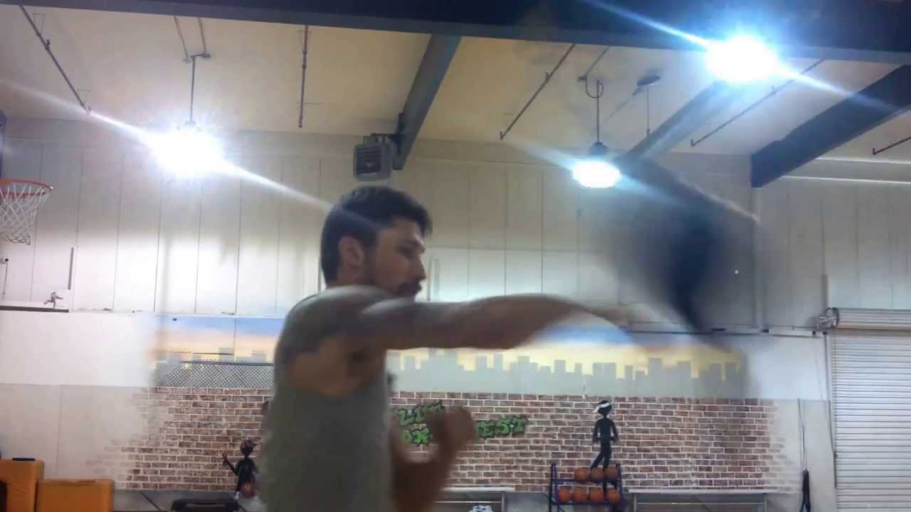 double ended speed bag (fastest hands) YouTube