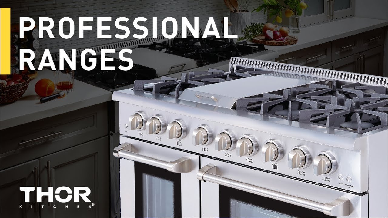 The Small Electric Range Fit for Luxury Apartments - THOR Kitchen