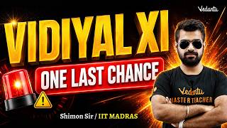 VIDIYAL XI JEE & NEET - One Last Chance | Shimon Sir