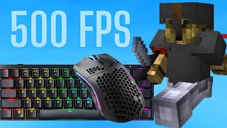 [500+ FPS] Hypixel Bedwars Satisying Keyboard + Mouse Sounds ASMR