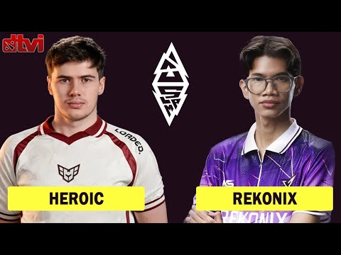 Rekonix vs Heroic | ELIMINATION MATCH BLAST VI Malta | Dejet & Ucing & Juju