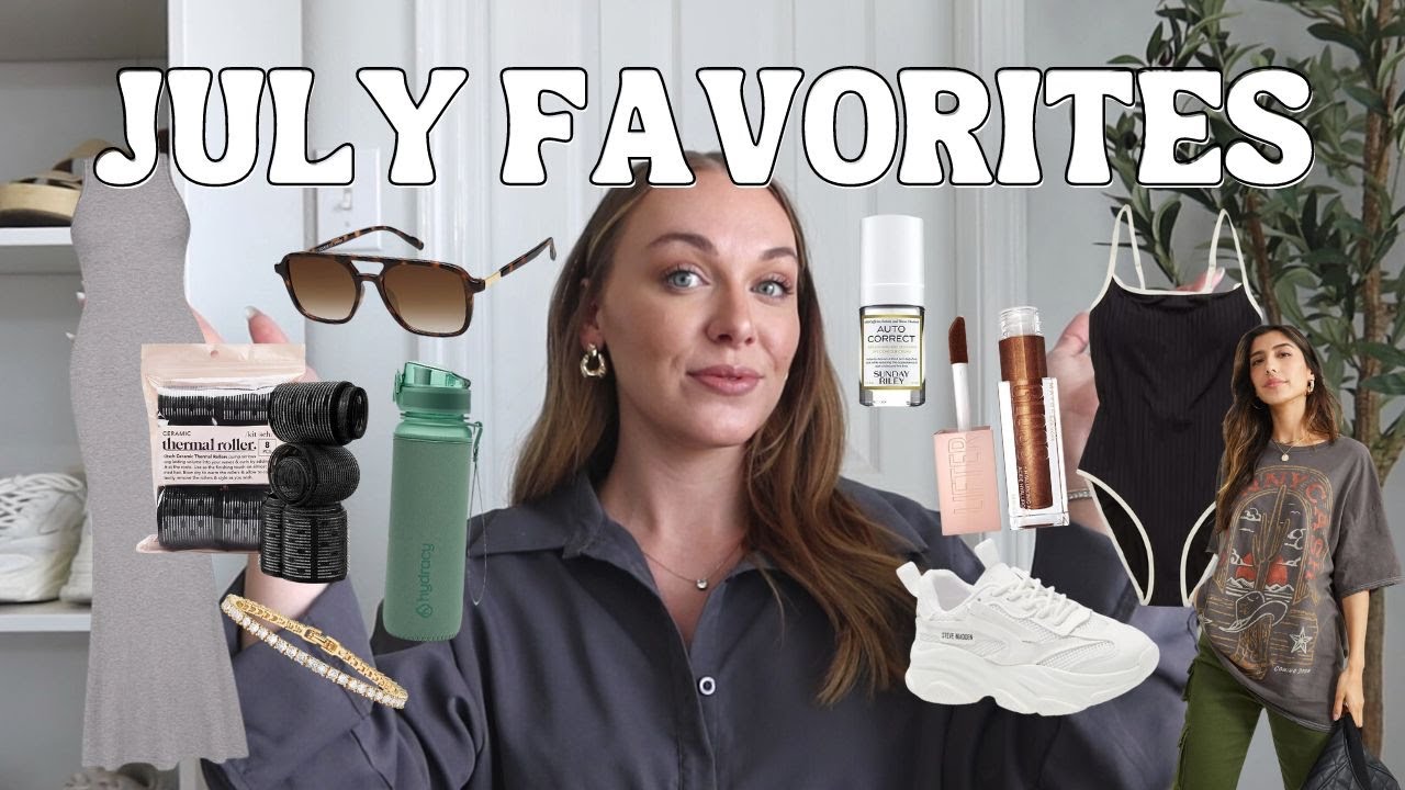 JULY FAVORITES | amazon finds, beauty must haves, all the things i loved in the month of july!! ☀