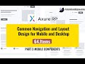 Common Navigation and Layout Design for Mobile and Desktop:64.Items
