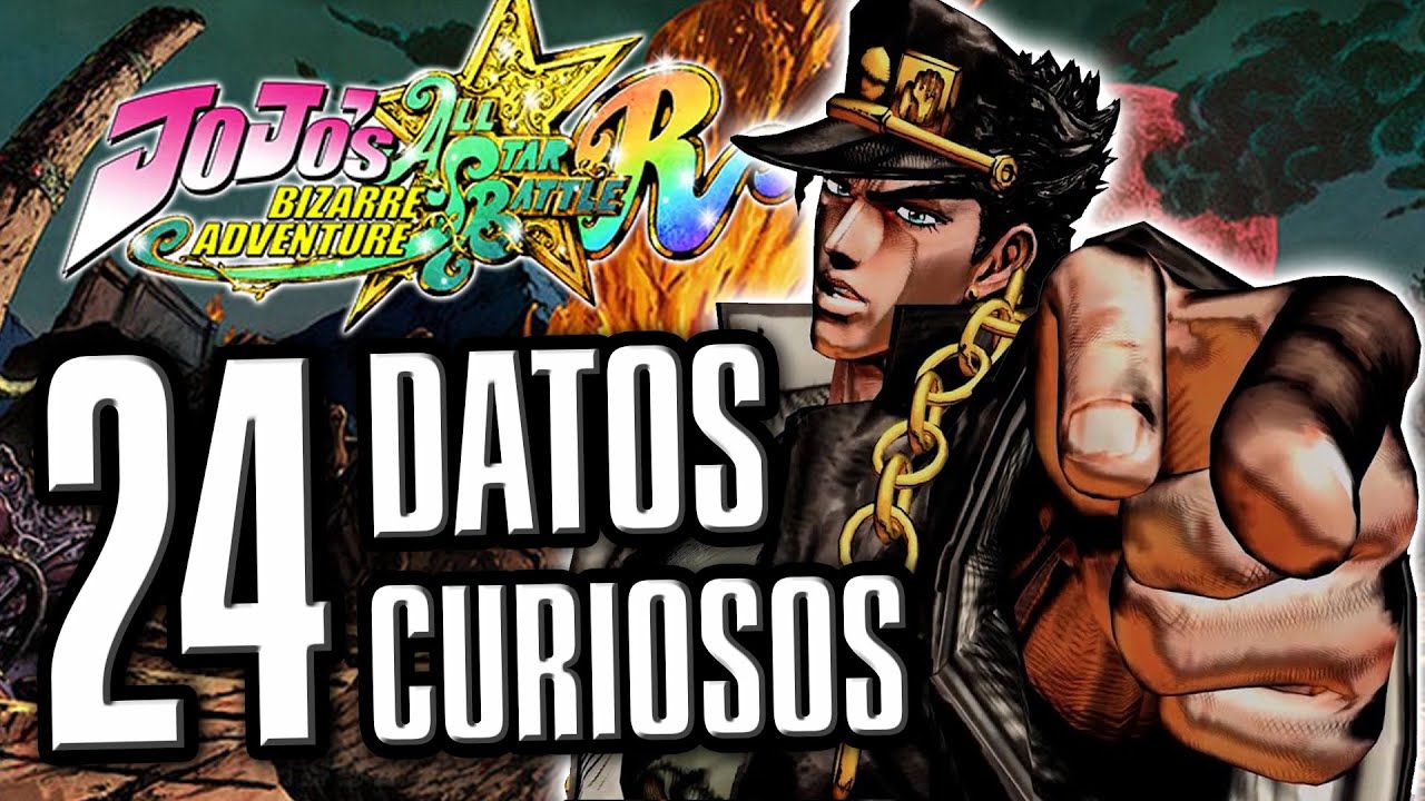 24 CURIOSIDADES de JOJO'S BIZARRE ADVENTURE - ALL STAR BATTLE R | Easter Eggs y Secretos