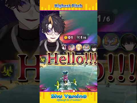 High Pitch #shuyamino #nijisanjien #vtuber