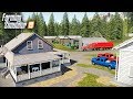 FS19- BUILDING A HOMESTEAD FROM SCRATCH, ALONG THE RIVER | BRIDGE BUILDING SERIES