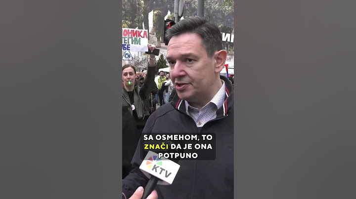 Nemanja Šarović - Nema Vučić toliko batinaša koliko ima naroda!